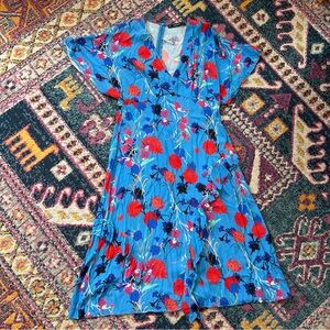 Blue Floral Zara Sundress